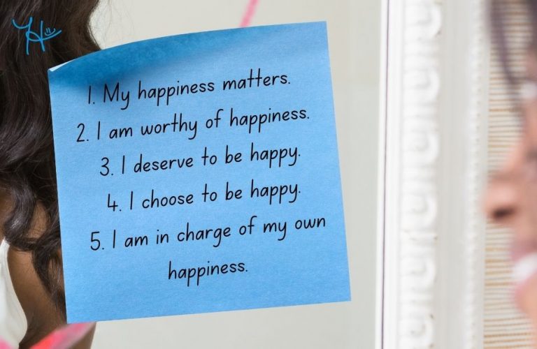 happiness starts with you - 5 positive affirmations to start becoming a happier you - a little dose of happy