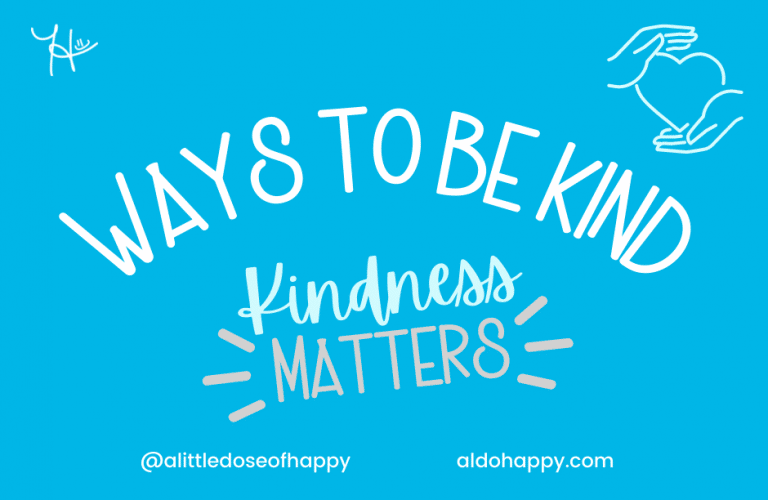 Ways To Be Kind - 21 Acts of Kindness Ideas to Try This Year - aldohappy.com
