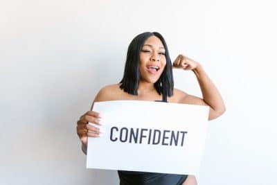 Confident woman