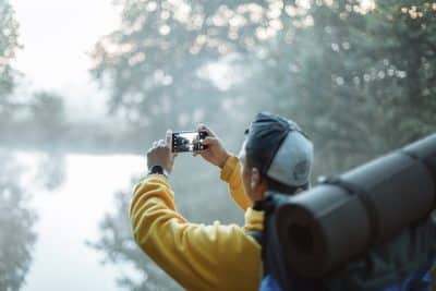 Photography in the forest