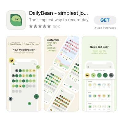DailyBean - simplest journal