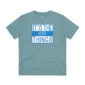 organic it's the little things t-shirt in citadel blue - a little dose of happy